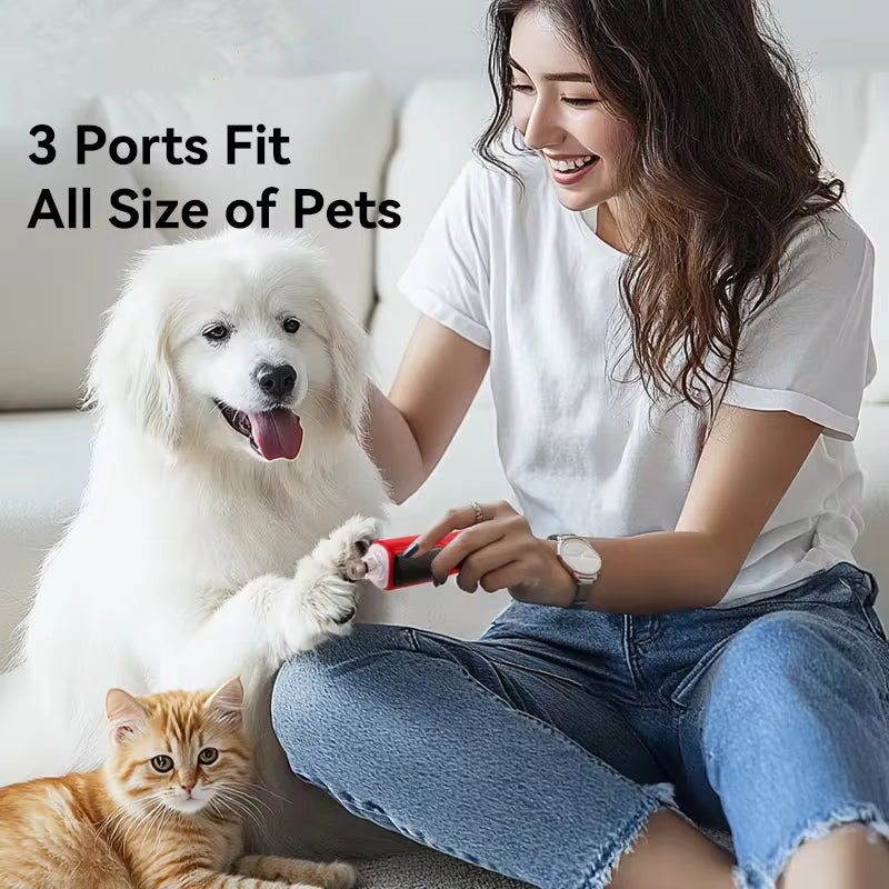 Electric Pet Nail Grinder with LED Light