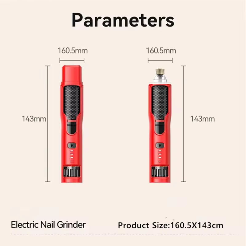 Electric Pet Nail Grinder with LED Light