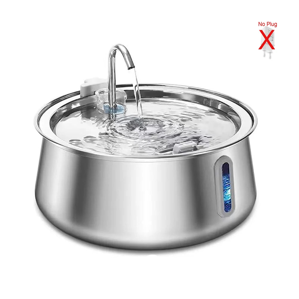 Stainless Steel Automatic Pet Drinking Fountain