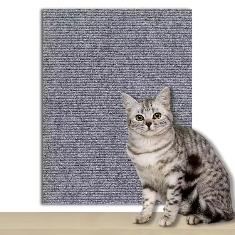 Cat Scratcher Sofa Protector | Self-Adhesive Scratch Pad | Trimmable Cat Scratch Mat | 7 Colors Furniture Protector | Carpet Cat Scratching Board | Durable Fabric Design
