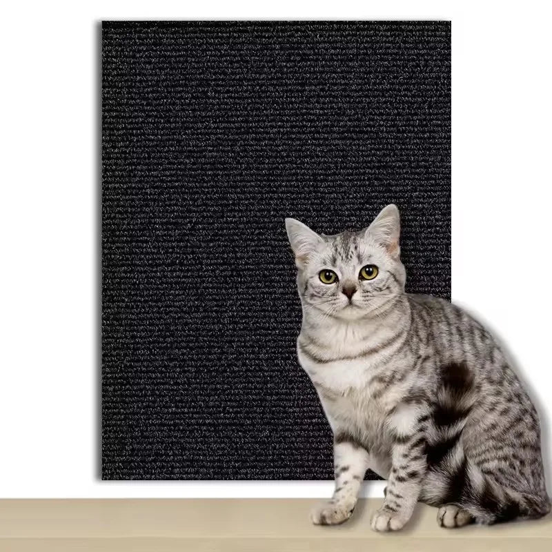 Cat Scratcher Sofa Protector | Self-Adhesive Scratch Pad | Trimmable Cat Scratch Mat | 7 Colors Furniture Protector | Carpet Cat Scratching Board | Durable Fabric Design