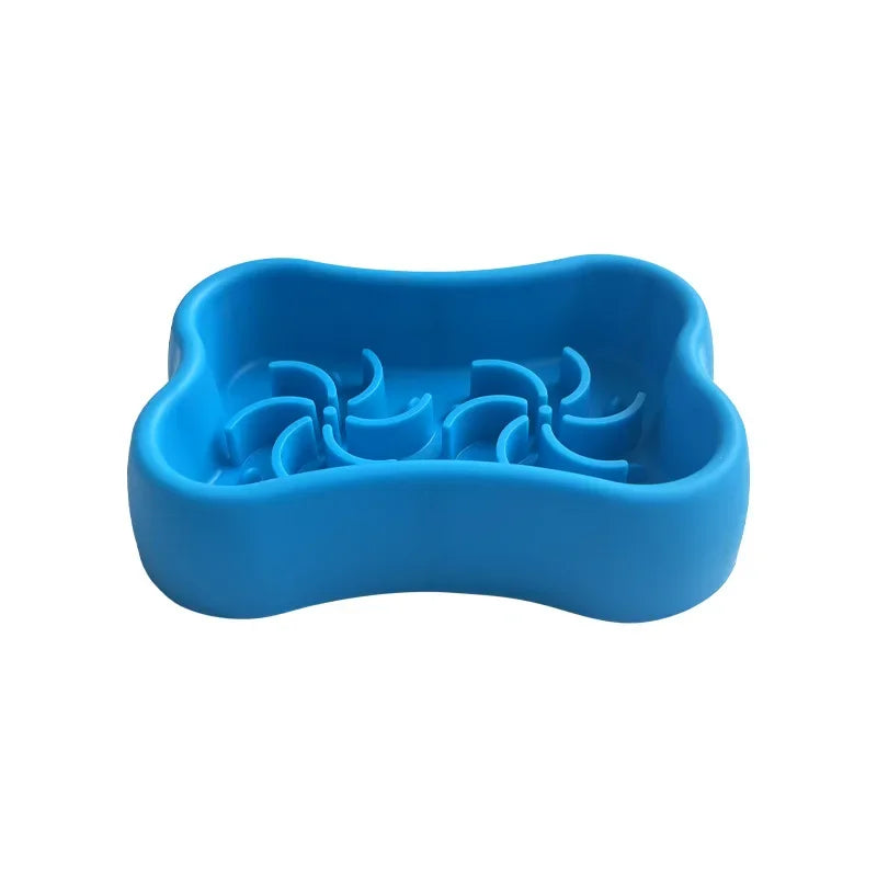 Silicone Slow Feeder Dog Bowl | Anti-Choking Pet Bowl | Suction Cup Puzzle Food Bowl | Non-Slip Licking Bowl | Dog Water Feeder | Slow Eating Dog Bowl