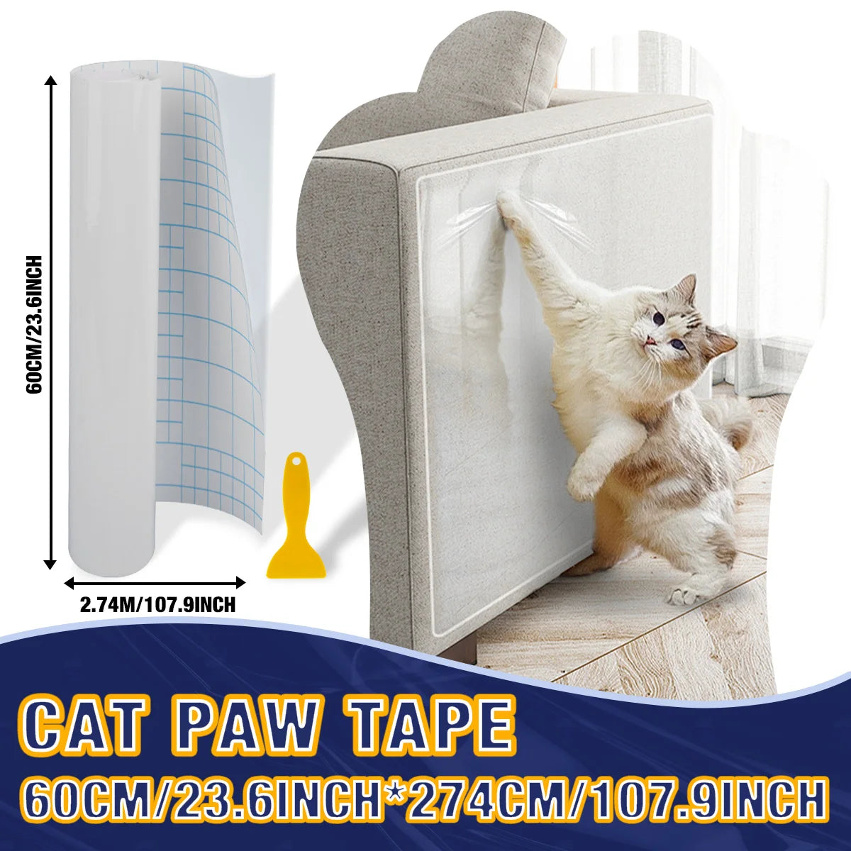 Cat Scratch Deterrent Tape