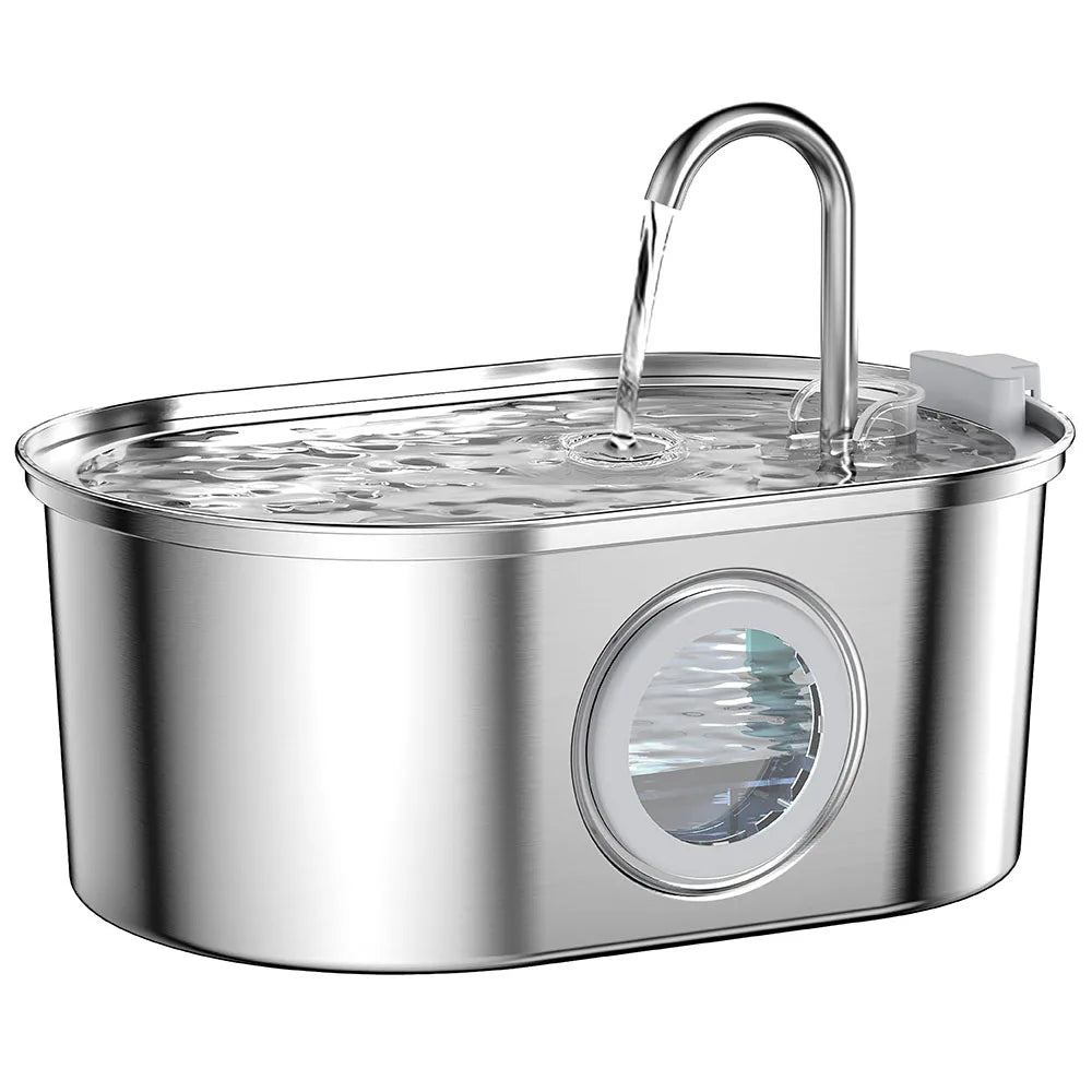 Stainless Steel Automatic Pet Drinking Fountain