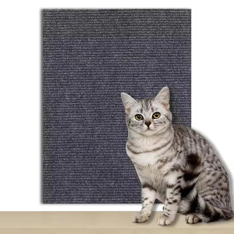 Cat Scratcher Sofa Protector | Self-Adhesive Scratch Pad | Trimmable Cat Scratch Mat | 7 Colors Furniture Protector | Carpet Cat Scratching Board | Durable Fabric Design