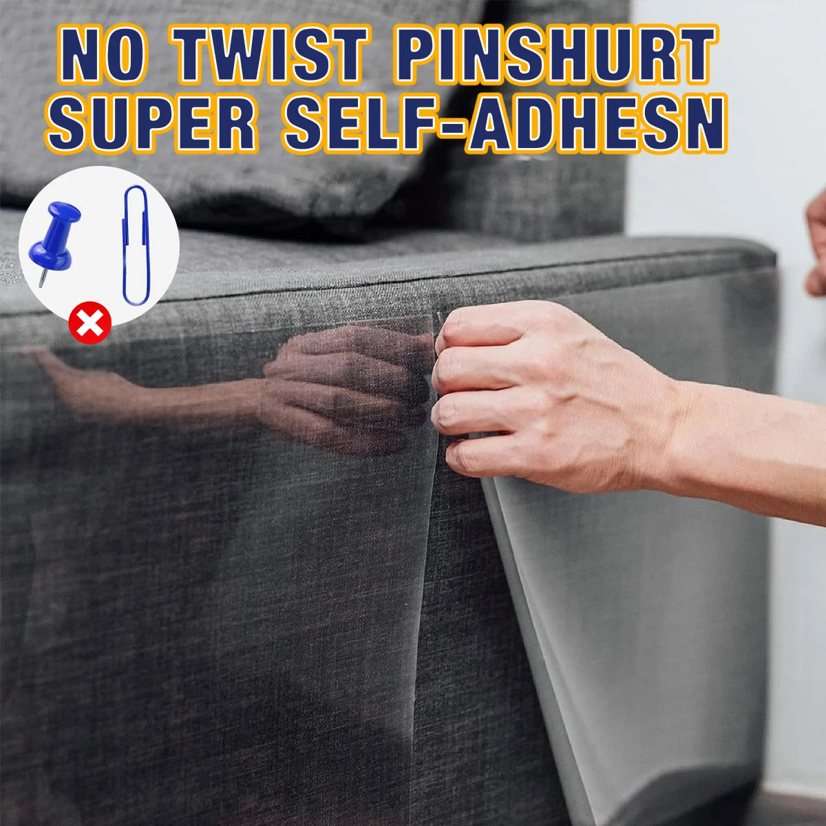 Cat Scratch Deterrent Tape | Transparent Self-Adhesive Furniture Protectors | Pet Training Tape for Sofa & Furniture | Easy to Apply