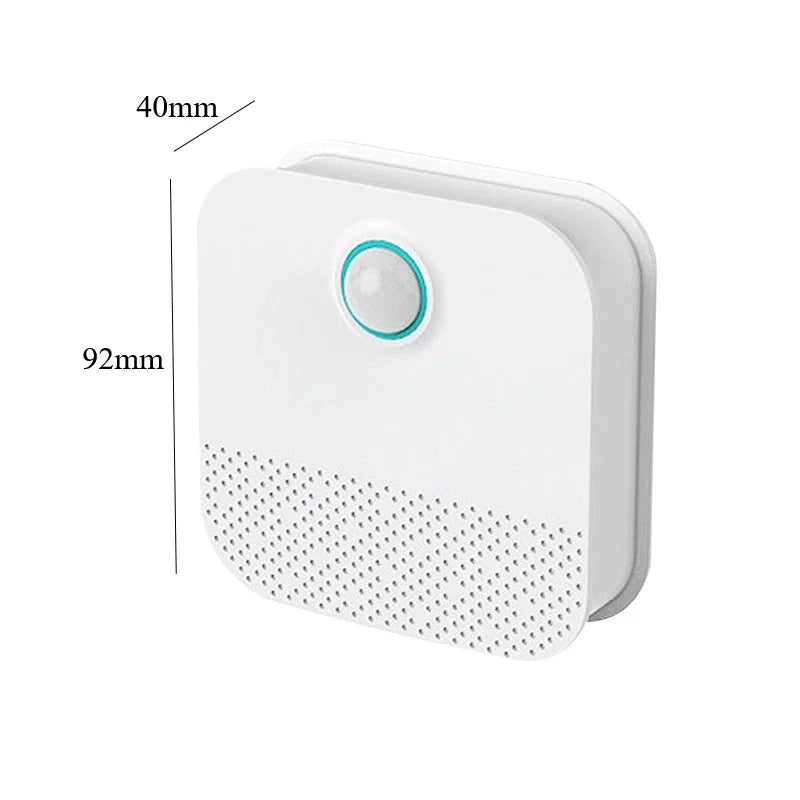 Smart Cat Litter Box Odor Purifier | Automatic Air Deodorizer for Dogs & Cats | Eliminates Litter Box Smells | Pet Cleaning Tool