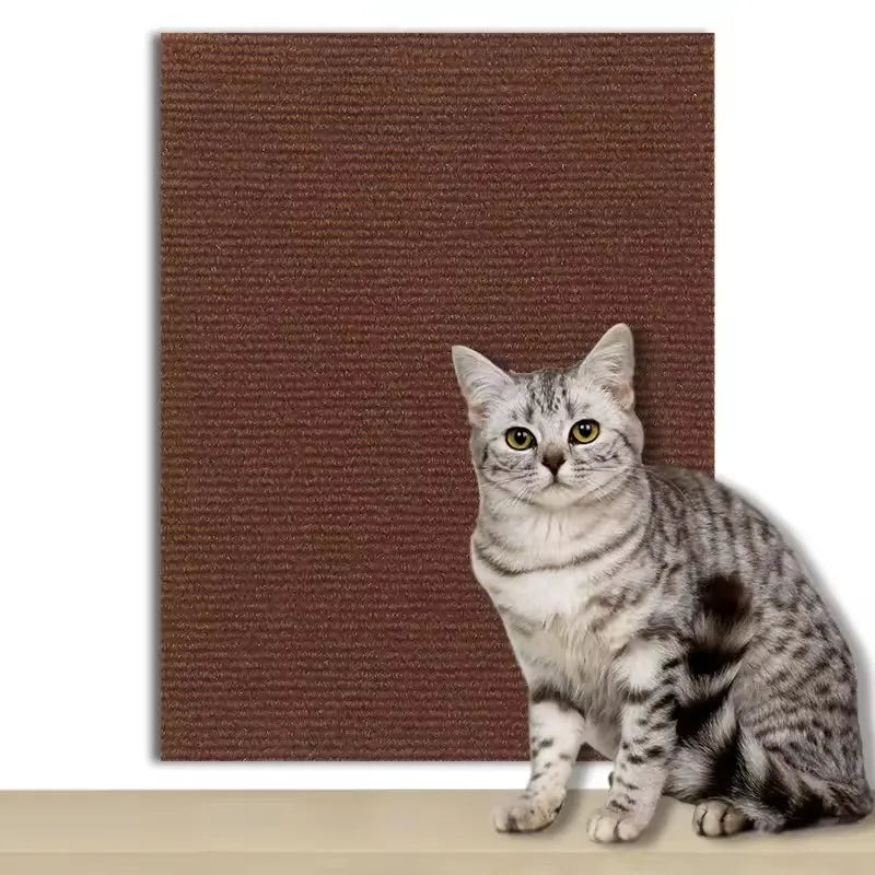 Cat Scratcher Sofa Protector | Self-Adhesive Scratch Pad | Trimmable Cat Scratch Mat | 7 Colors Furniture Protector | Carpet Cat Scratching Board | Durable Fabric Design