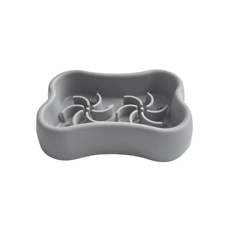 Silicone Slow Feeder Dog Bowl | Anti-Choking Pet Bowl | Suction Cup Puzzle Food Bowl | Non-Slip Licking Bowl | Dog Water Feeder | Slow Eating Dog Bowl