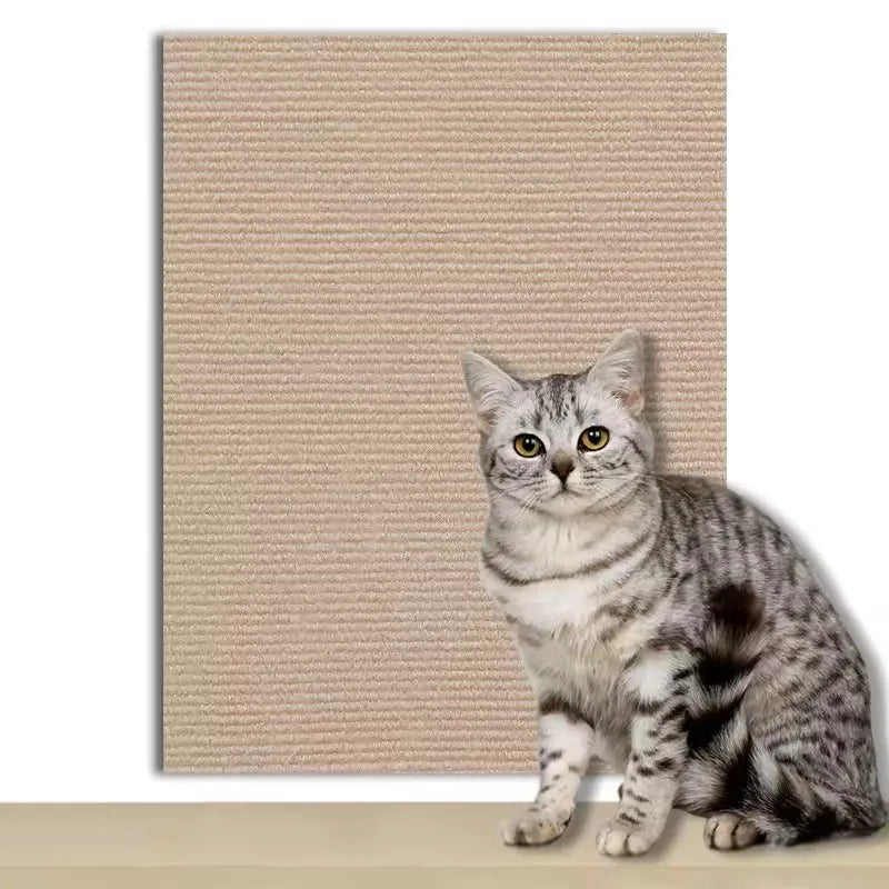 Cat Scratcher Sofa Protector | Self-Adhesive Scratch Pad | Trimmable Cat Scratch Mat | 7 Colors Furniture Protector | Carpet Cat Scratching Board | Durable Fabric Design