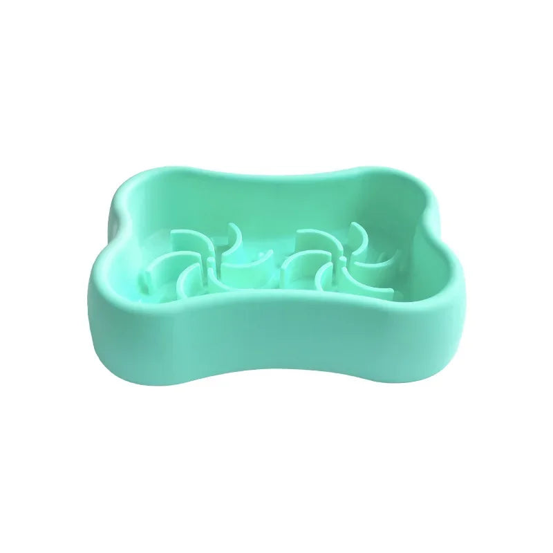 Silicone Slow Feeder Dog Bowl | Anti-Choking Pet Bowl | Suction Cup Puzzle Food Bowl | Non-Slip Licking Bowl | Dog Water Feeder | Slow Eating Dog Bowl