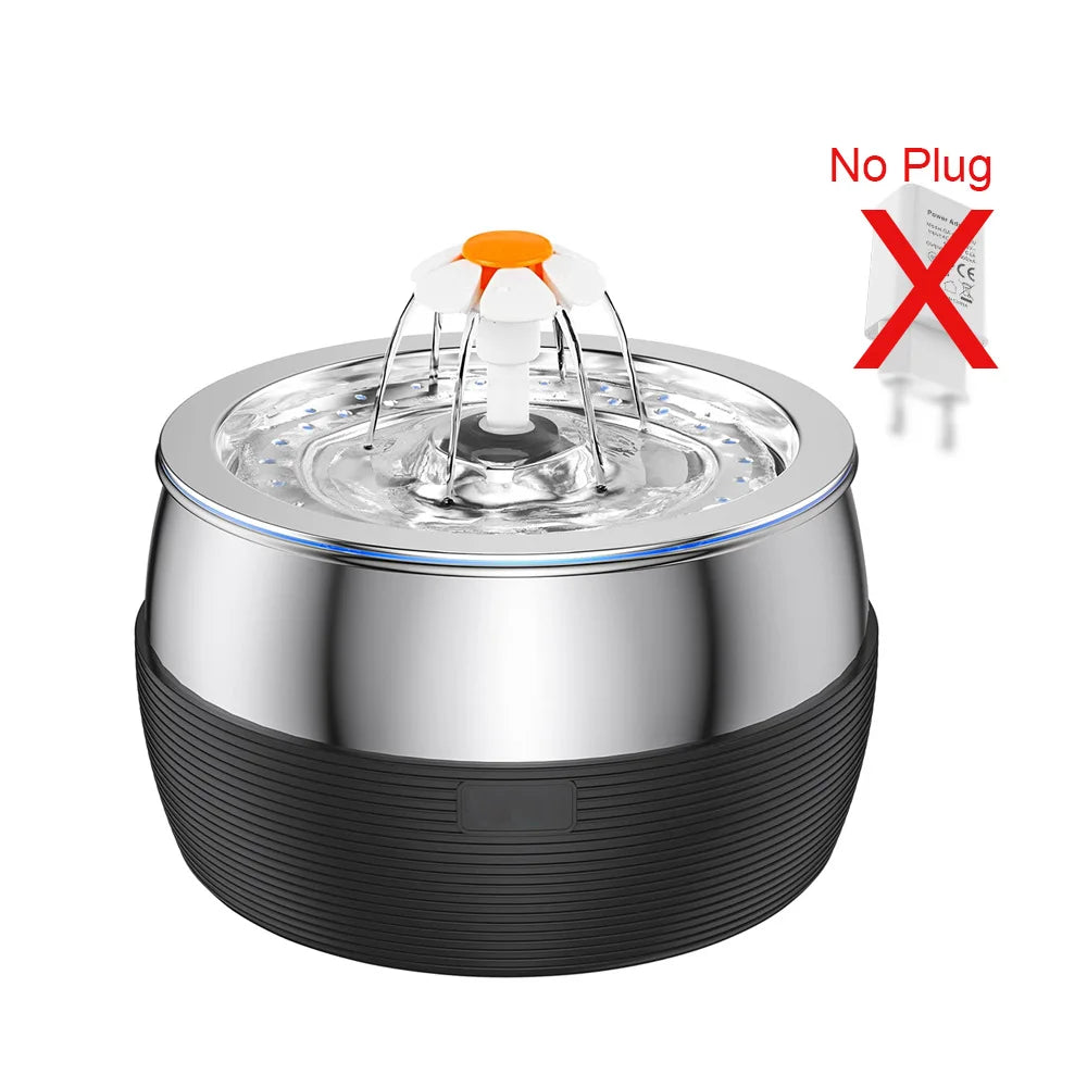 Stainless Steel Automatic Pet Drinking Fountain