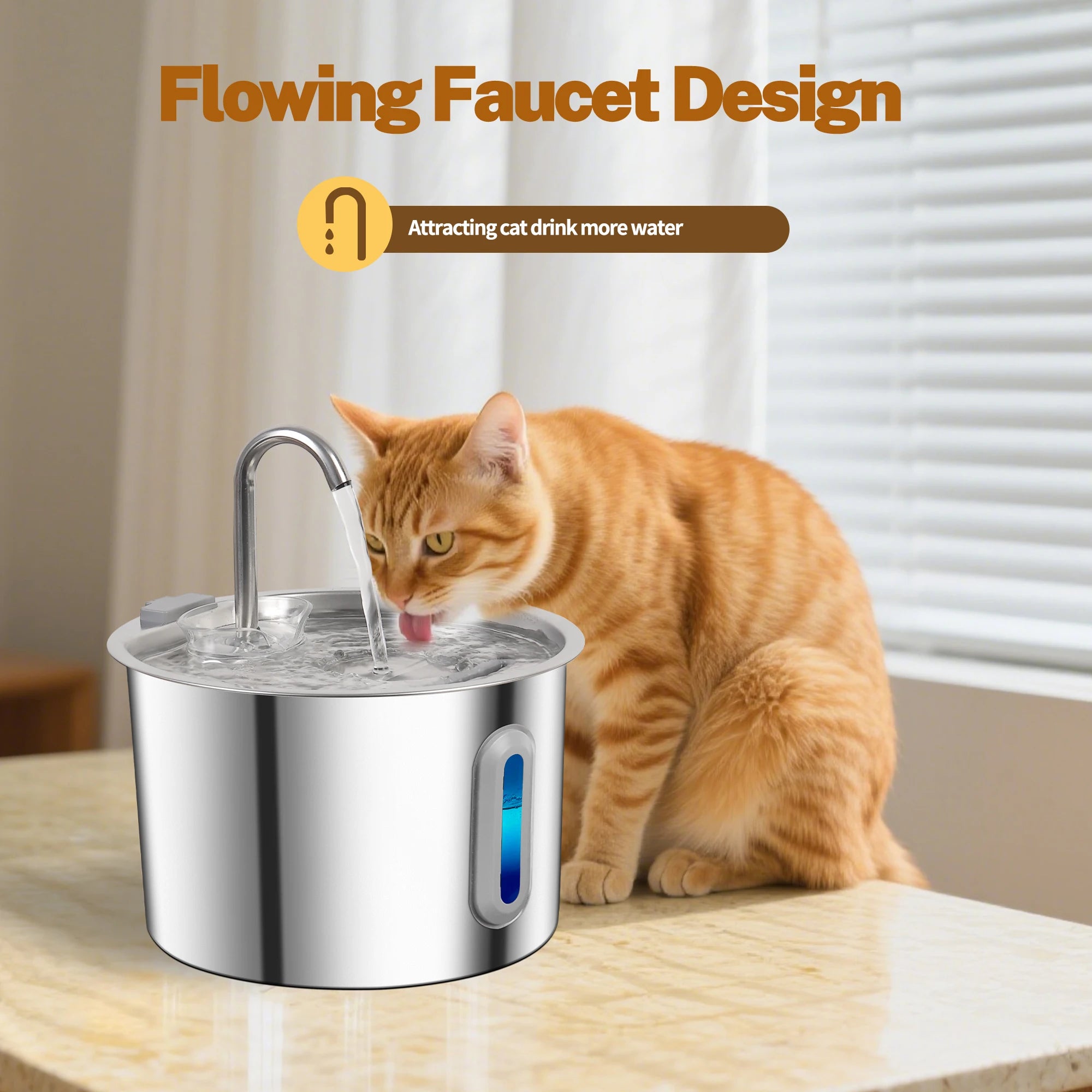 PurrFlow™ – The Whisper-Quiet Cat Fountain