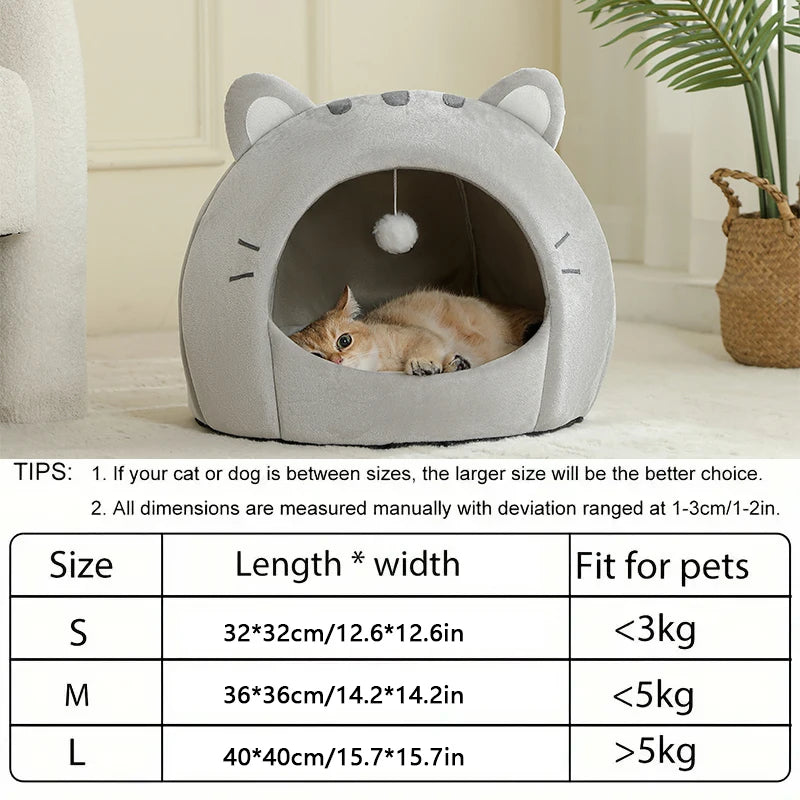 PurrNook™ – Cat Cave Bed