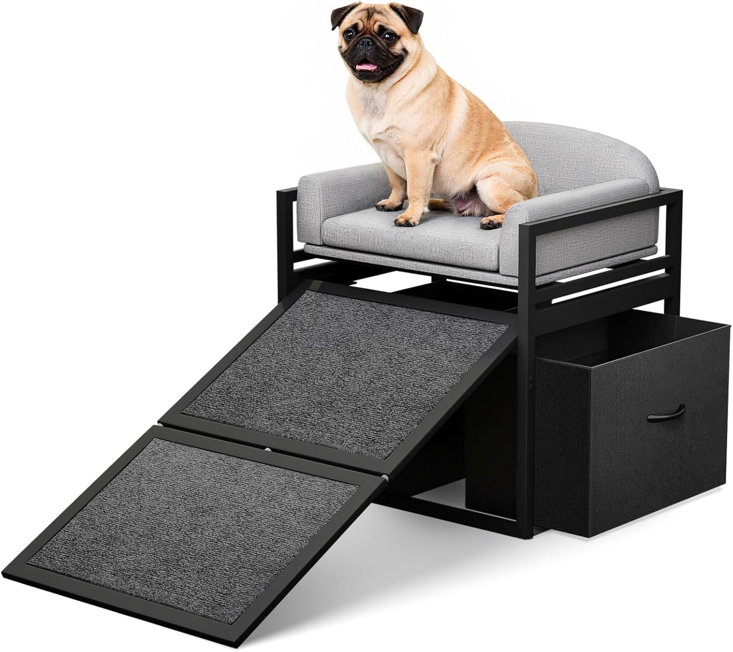 Lap VIP™ 3-in-1 Pet Ramp, Chair & Storage