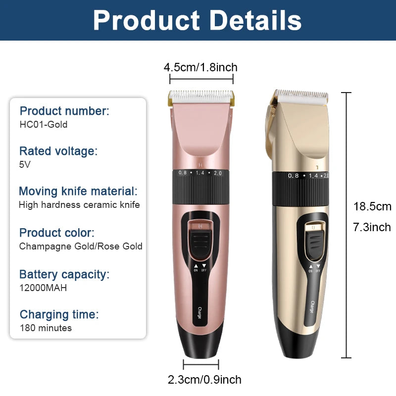 GroomEase™ Pro Clippers