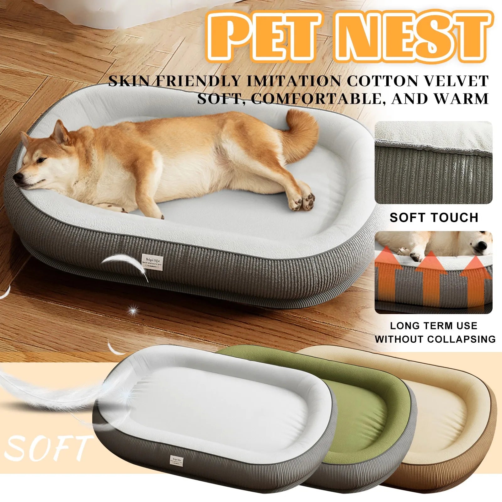 CloudNest™ Pet Bed