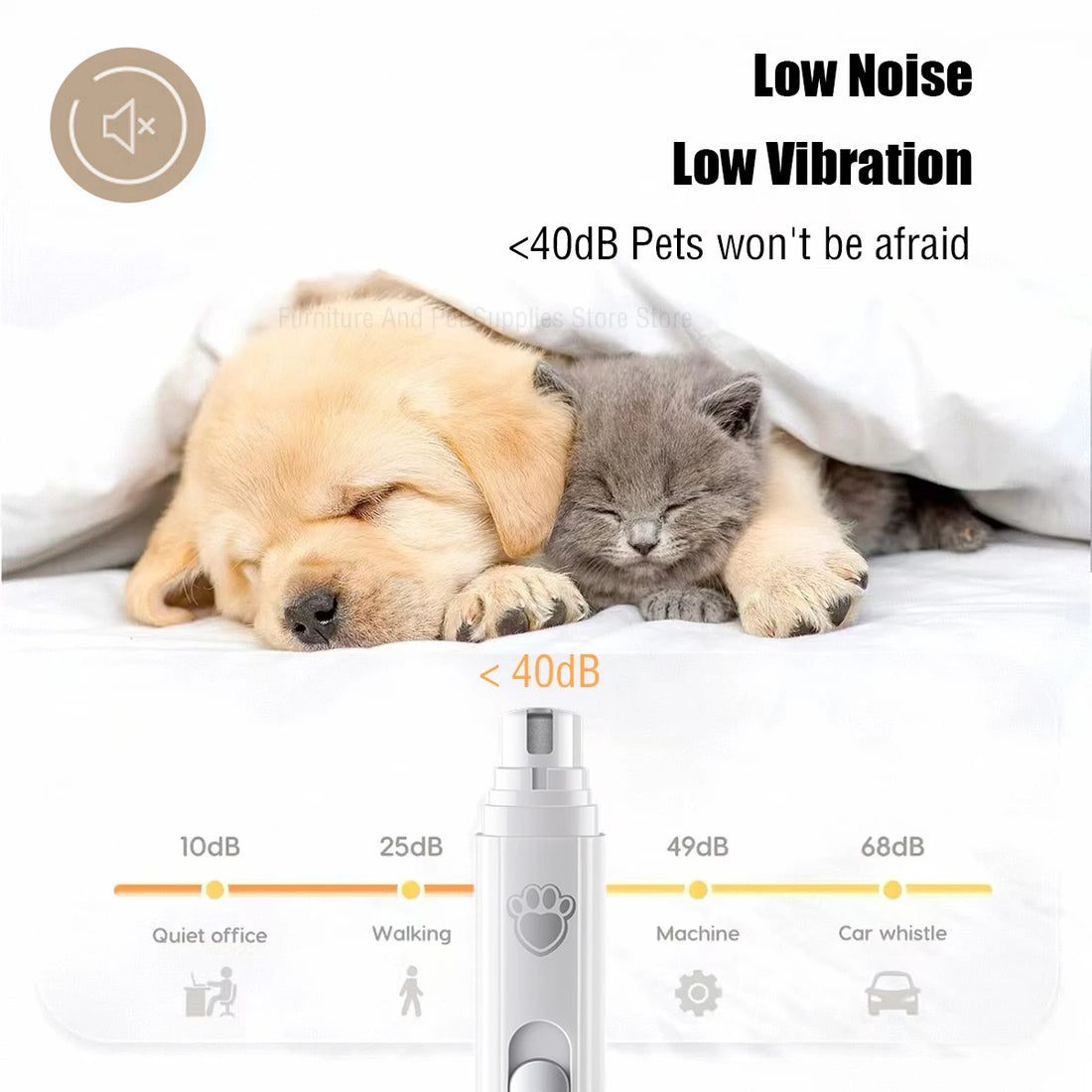 Painless Pet Nail Grinder